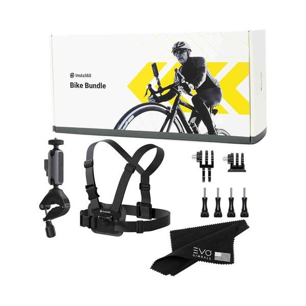 Insta360 Bike Bundle - Handlebar Mount and Chest Strap for 360 Cameras