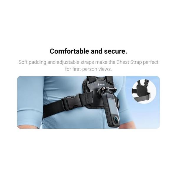 Insta360 Bike Bundle - Handlebar Mount and Chest Strap for 360 Cameras