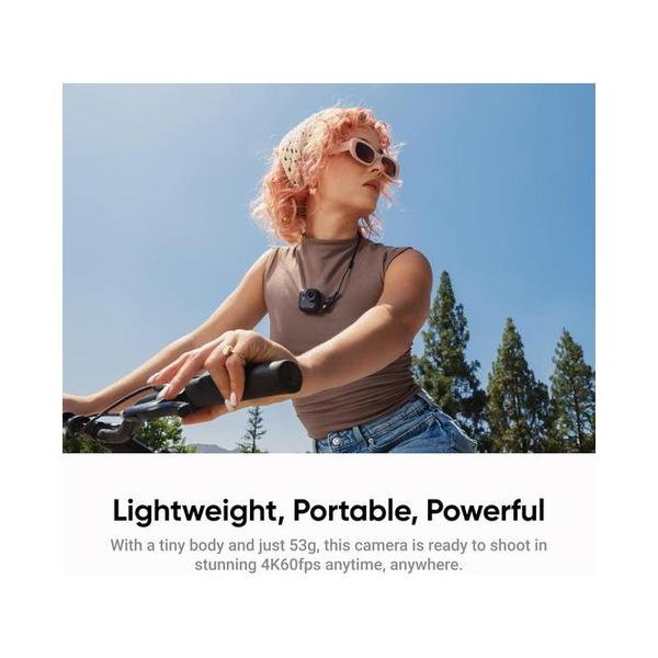 Insta360 GO Ultra Standard Bundle Midnight Black - Tiny Hands-Free 4K Cam, Lightweight & Portable, Low Light Excellence, Mount Anywhere, FlowState Stabilization, 200 Min Battery Life