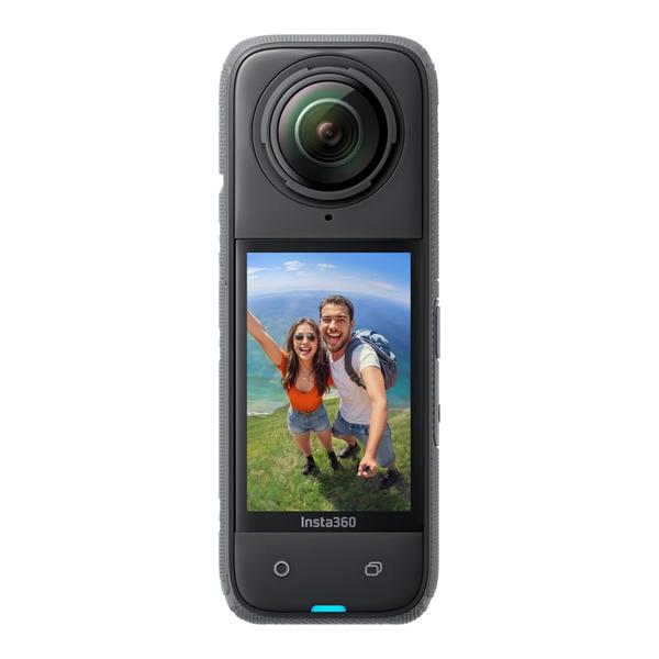 Insta360 X4-8K Waterproof 360 Action Camera, 4K Wide-Angle Video, Invisible Selfie Stick Effect, Removable Lens Guards, 135 Min Battery Life, AI Editing, Stabilization, for Sports, Travel, Outdoor