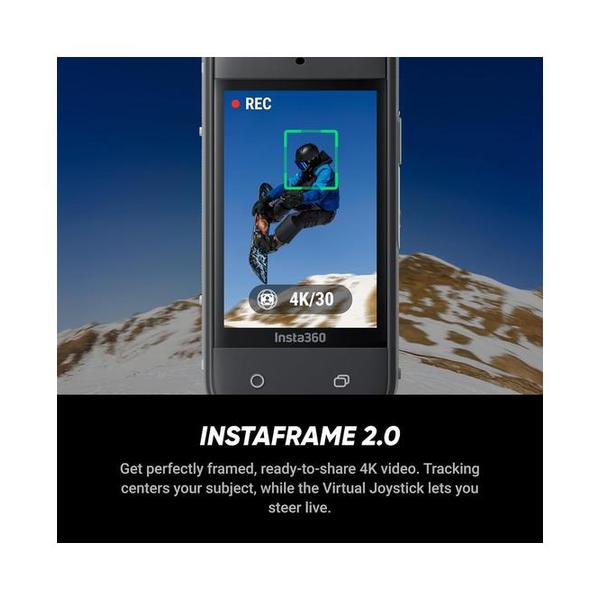 Insta360 X5 Essentials Bundle - Waterproof 8K 360° Action Camera, Leading Low Light, Invisible Selfie Stick Effect, Rugged and Replaceable Lens, 3-Hour Battery, Built-in Wind Guard, Stabilization