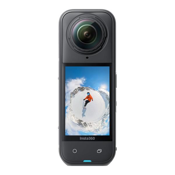 Insta360 X5 - Waterproof 8K 360° Action Camera, Leading Low Light, Invisible Selfie Stick Effect, Rugged and Replaceable Lens, 3-Hour Battery, Built-in Wind Guard, Stabilization, Triple AI Chip Design