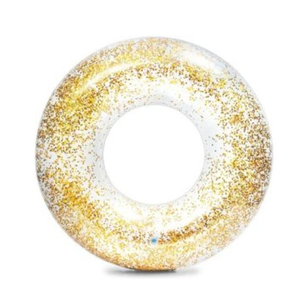 Intex Transparent Glitter Tubes Gold, INT-56274