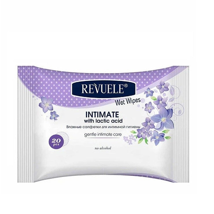 Intimate Wet Wipes With Lactic Acid