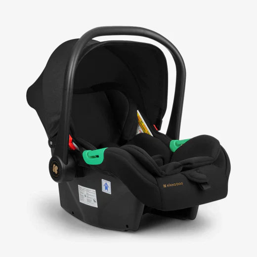 Kikkaboo - Stroller 3in1 Travel System - with plastic carrycot - Irene Black - 2024