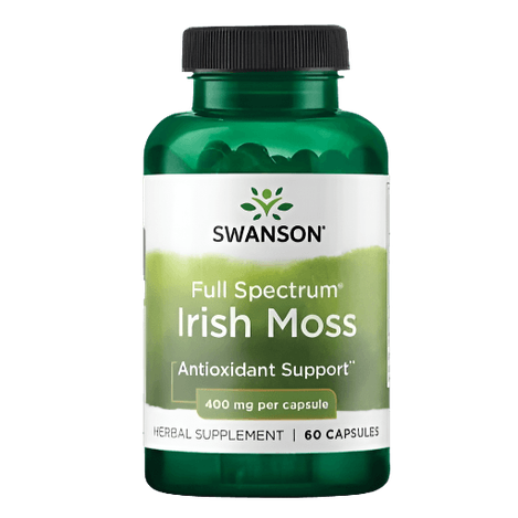 Swanson Full Spectrum Irish Moss – 400 mg | 60 Capsules