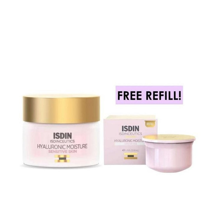 Isdin Hyaluronic Moisture Sensitive Skin & Refill