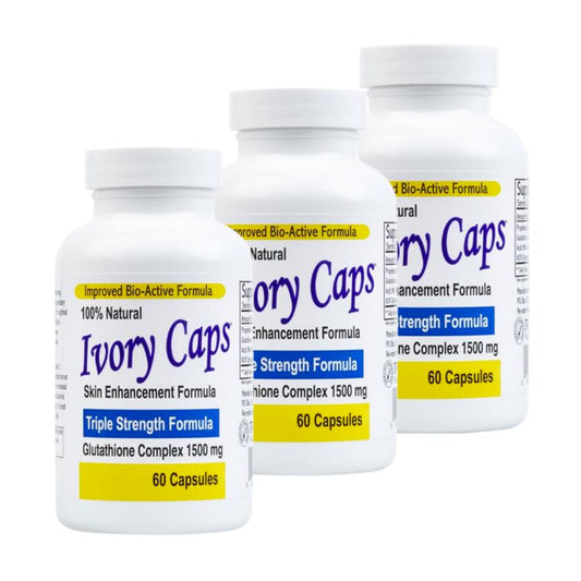 Ivory Caps Glutathione Supplement x 3 - Medaid International