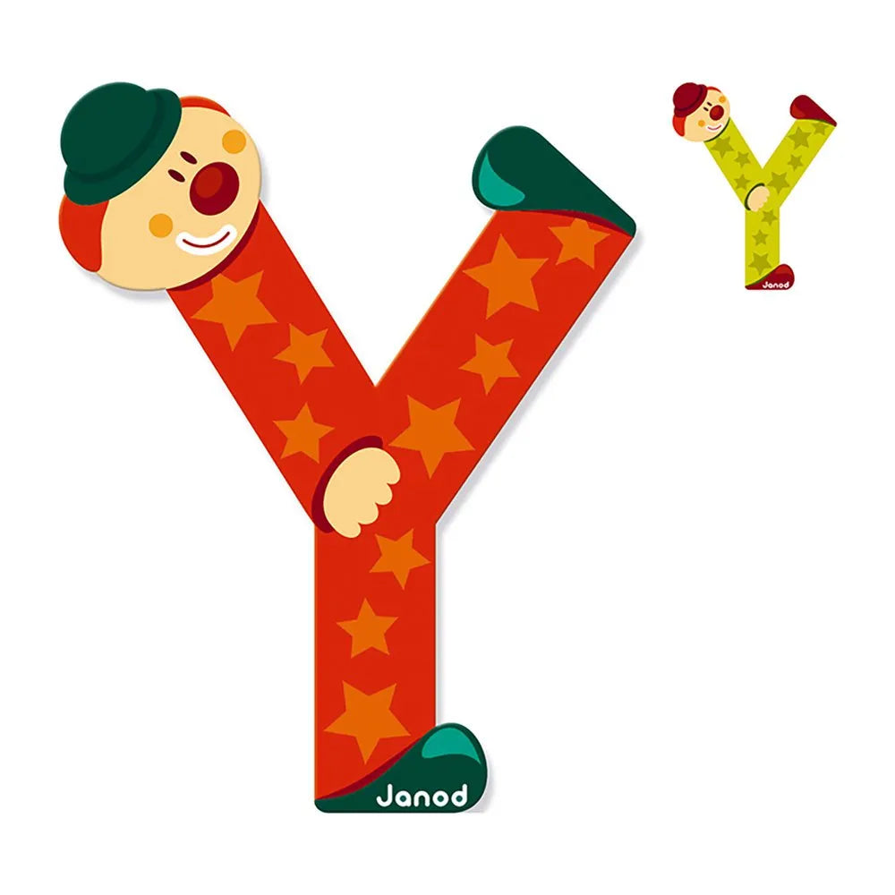 Janod Clown Letter Y