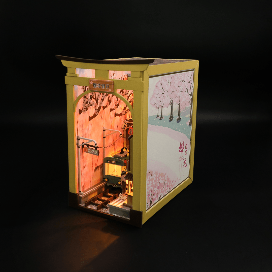 Sakura Holiday Japanese Style DIY Book Nook Miniature Kit