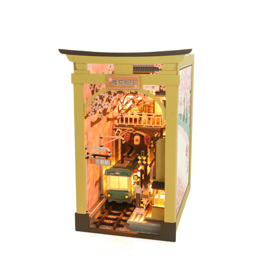 Sakura Holiday Japanese Style DIY Book Nook Miniature Kit