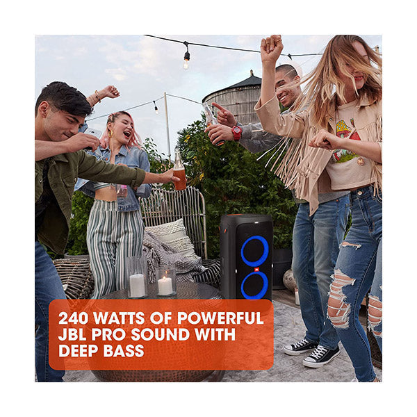 JBL PartyBox 310 - Portable Party Speaker with Long Lasting Battery, Powerful JBL Sound and Exciting Light Show
