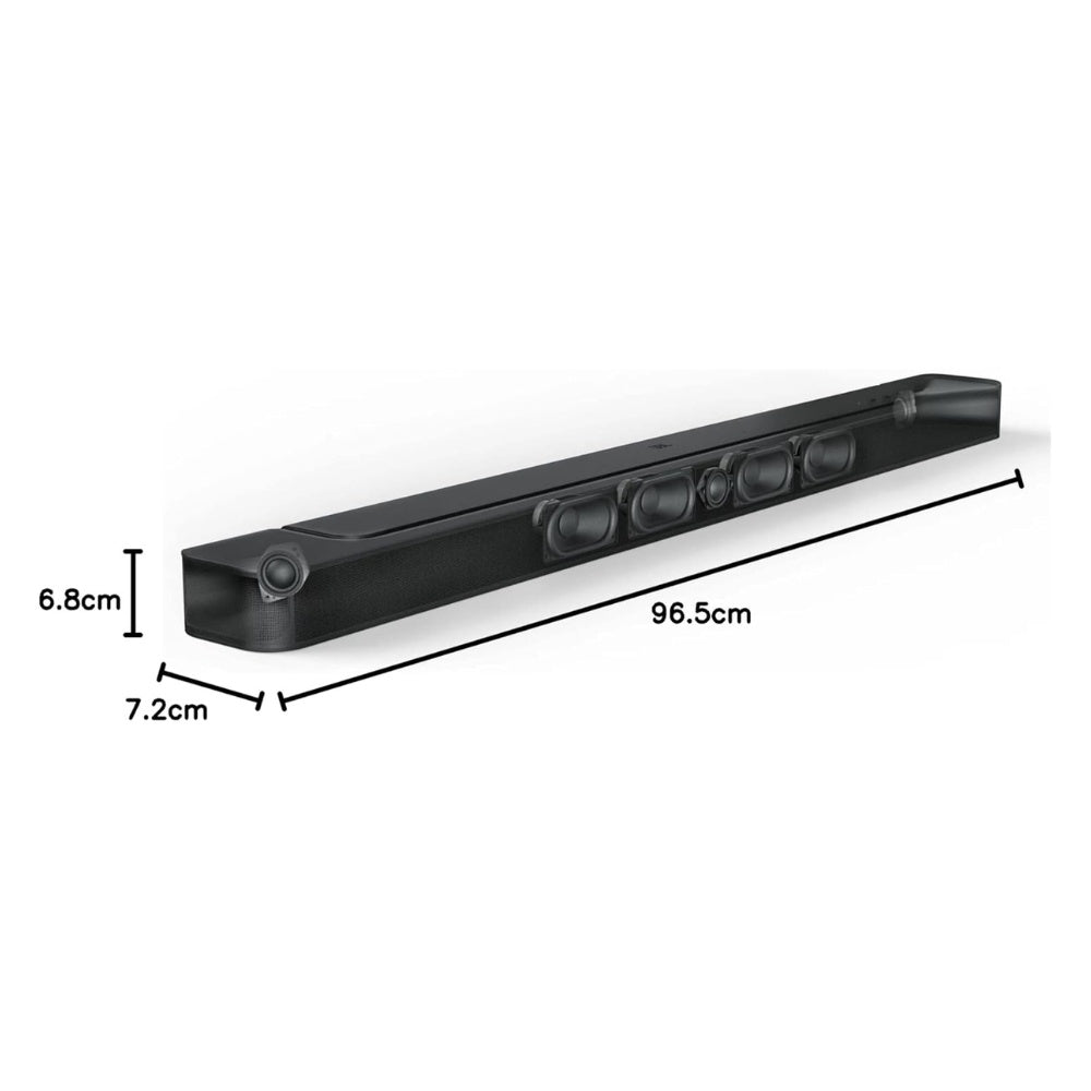 JBL Bar 500 5.1 Channel Soundbar with Wireless Subwoofer