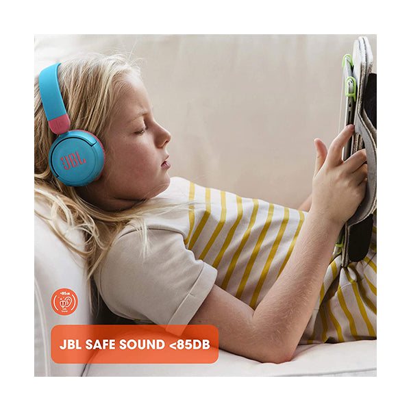 JBL JR 310BT Children's over-ear headphones with Bluetooth and built-in microphone
