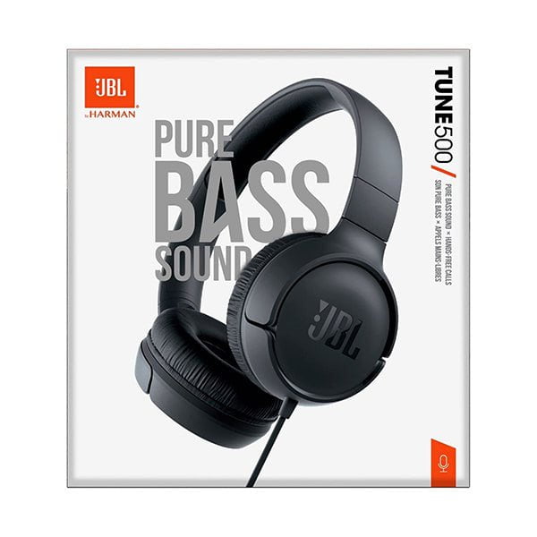 JBL Tune 500, Wired On-Ear Headphones