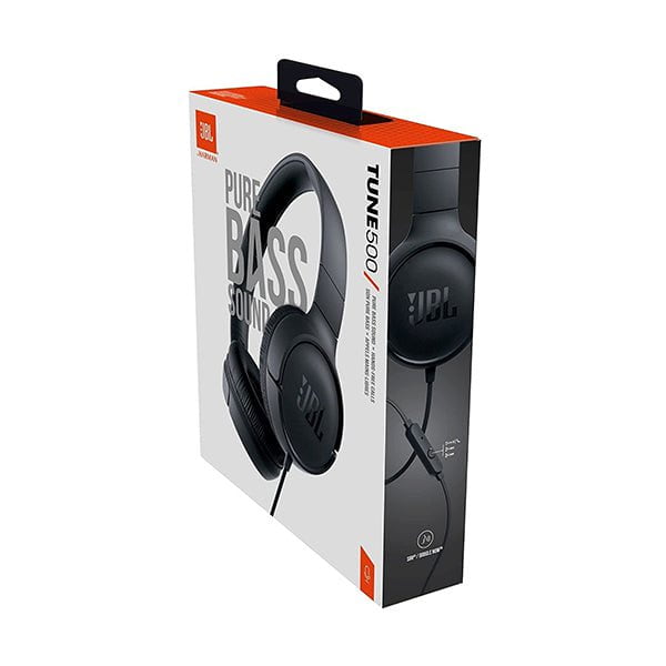 JBL Tune 500, Wired On-Ear Headphones
