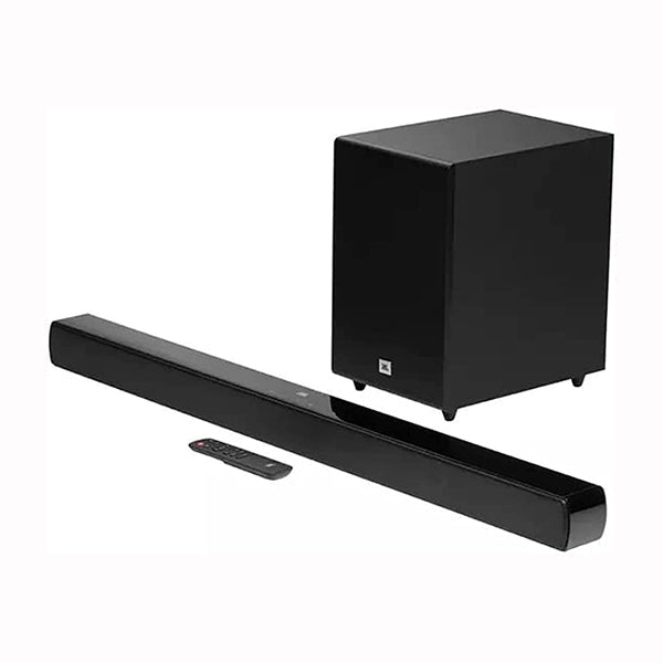 JBL Cinema SB170 2.1 Channel Soundbar with Wireless Subwoofer, Powerful 220W Output, Dedicated Sound Mode, Deep and Thrilling Bass, Dolby Digital Embedded, Bluetooth Streaming - JBLSB170BLKUK