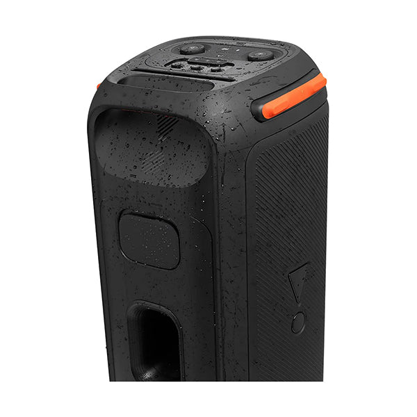 JBL PartyBox 710 Party Speaker with Powerful Sound, Built-in Lights and Extra Deep Bass, IPX4 Splash Proof, App/Bluetooth Connectivity, Made for Everywhere with a Handle and Built-in Wheels