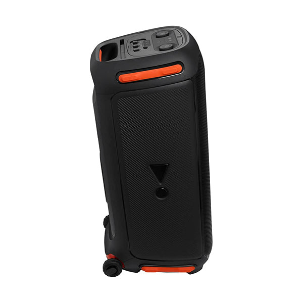 JBL PartyBox 710 Party Speaker with Powerful Sound, Built-in Lights and Extra Deep Bass, IPX4 Splash Proof, App/Bluetooth Connectivity, Made for Everywhere with a Handle and Built-in Wheels