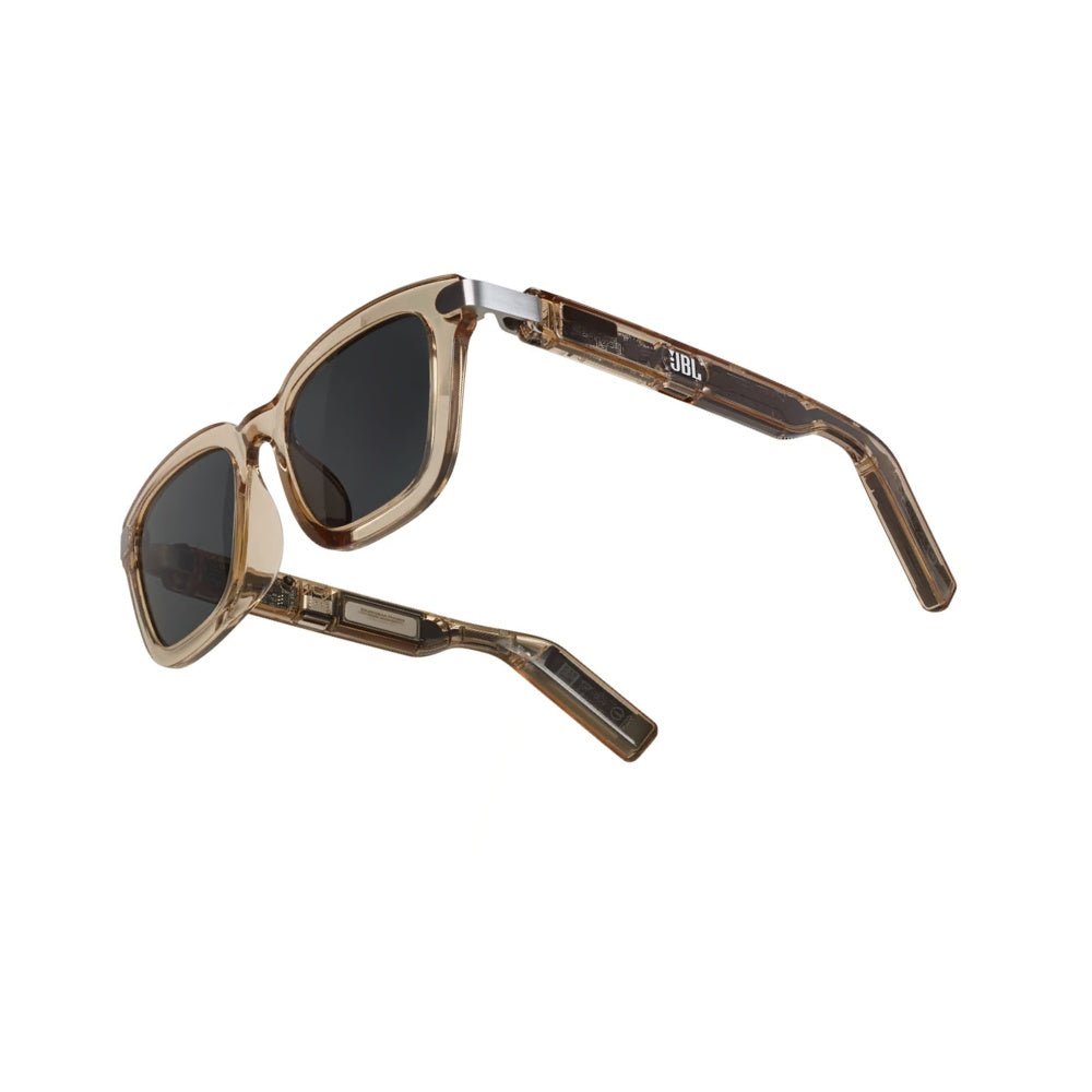 JBL SoundGear Frames Square Audio Glasses - Pearl