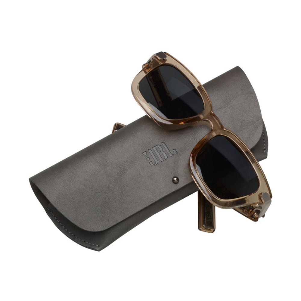 JBL SoundGear Frames Square Audio Glasses - Pearl