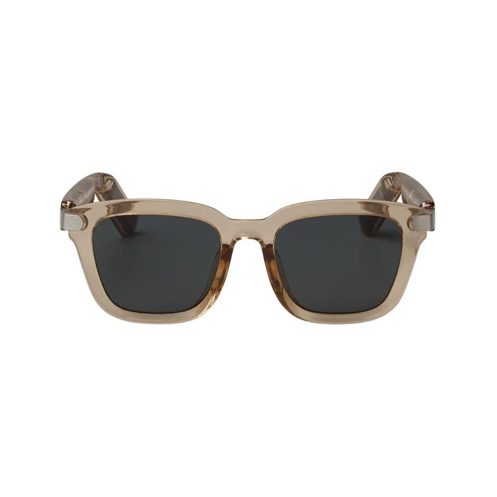 JBL SoundGear Frames Square Audio Glasses - Pearl