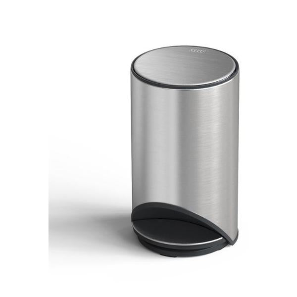 Joseph Joseph, Arc™ 10L Easy-push Stainless-steel Pedal Bin, 30152