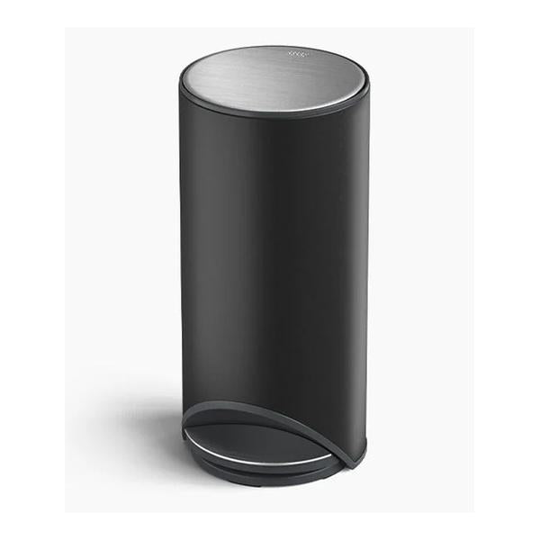 Joseph Joseph, Arc™ 30L Easy-push Matt Black Pedal Bin, 30149