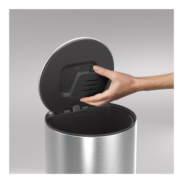 Joseph Joseph Arc™ 30L Easy-push Stainless-steel Pedal Bin, 30150