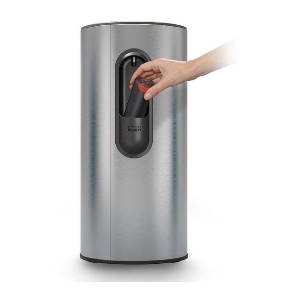Joseph Joseph Arc™ 30L Easy-push Stainless-steel Pedal Bin, 30150