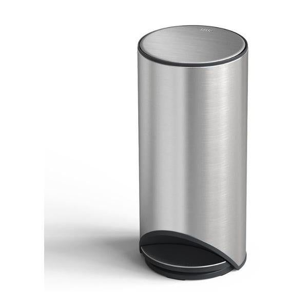 Joseph Joseph Arc™ 30L Easy-push Stainless-steel Pedal Bin, 30150
