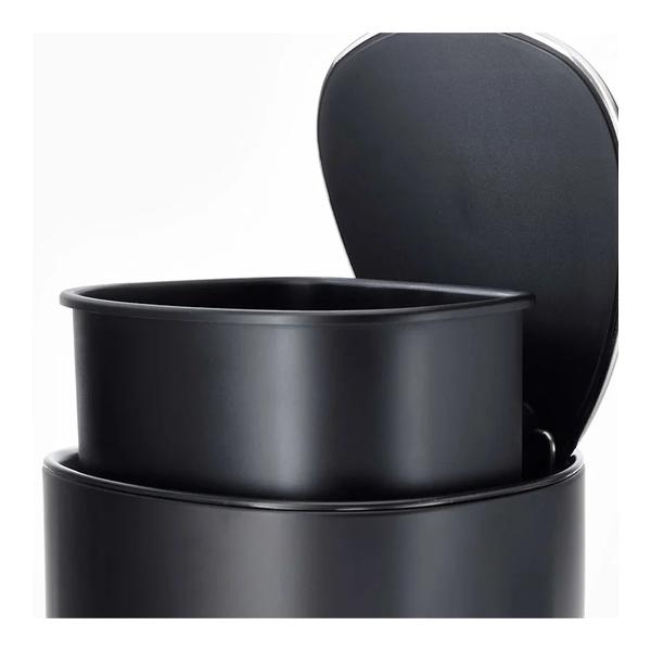Joseph Joseph, EasyStore™ 5L Matt Black Pedal Bin, 70595