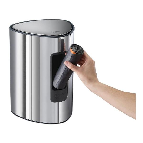 Joseph Joseph, EasyStore™ Luxe 5L Stainless-steel Pedal Bin, 70596