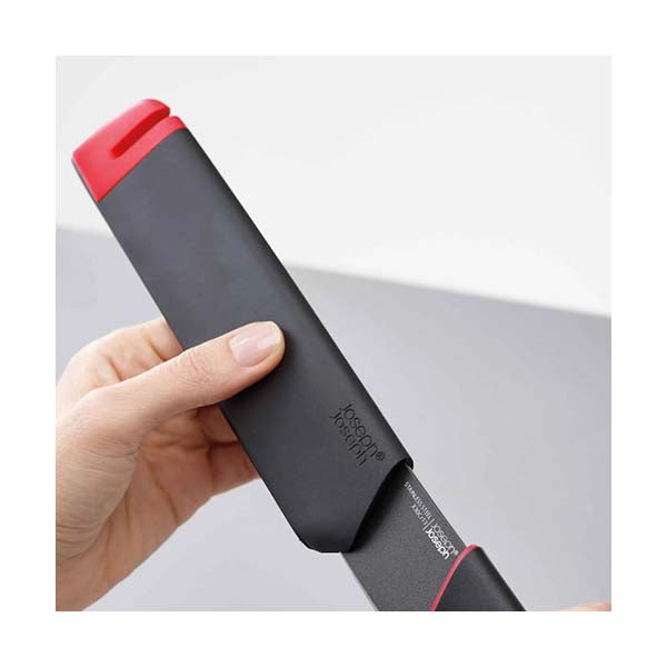 Joseph Joseph, 10146, Slice & Sharpen Set of 2 Knives with Sharpening Sheaths