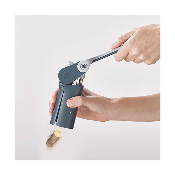 Joseph Joseph, 20099, BarWise Compact Folding Lever Corkscrew Wine Opener with Foil Cutter, One-size