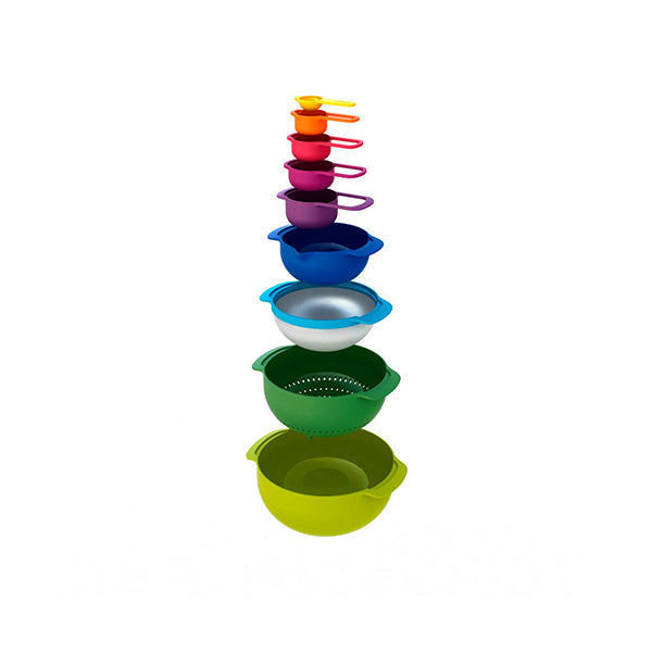 Joseph Joseph, 40031, Nest 9 Plus, Multi-Colour, 9-Piece