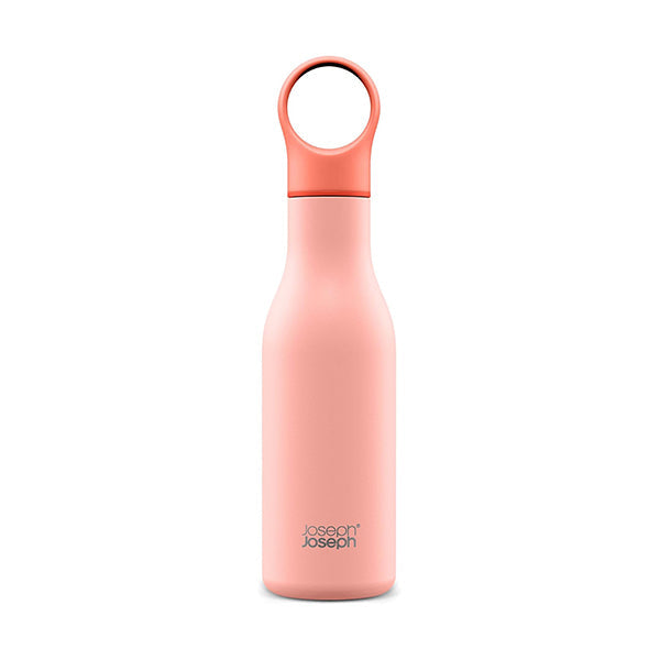 Joseph Joseph, 81119, Loop™ 500ml Stainless-steel Vacuum Insulated Water Bottle Coral