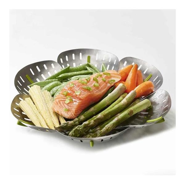 Joseph Joseph, Bloom™ Stainless-steel Folding Steamer Basket, 45033