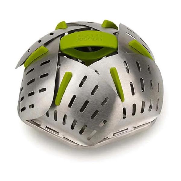 Joseph Joseph, Bloom™ Stainless-steel Folding Steamer Basket, 45033