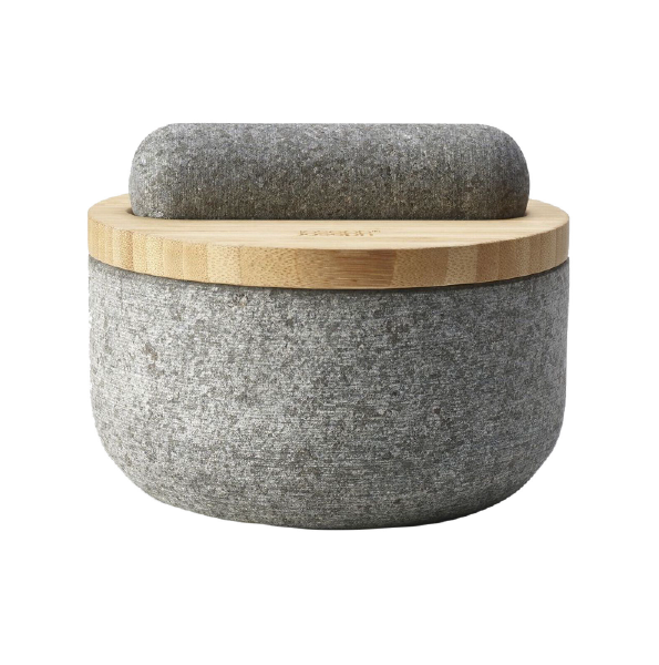 Joseph Joseph, Dash Pestle & Mortar with Bamboo Lid – Granite, 20176