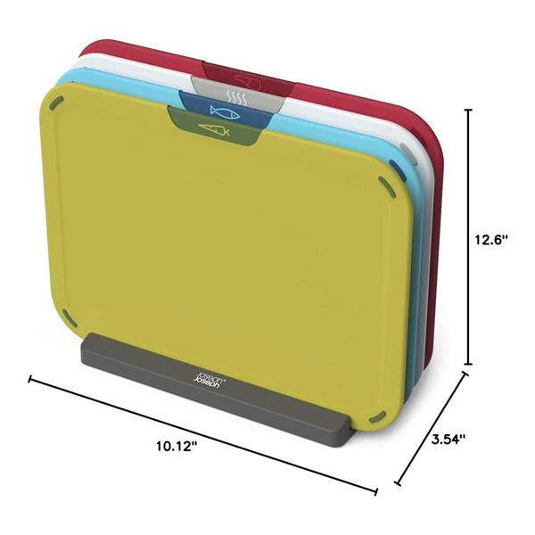 Joseph Joseph, Duo 4pc Chopping Board Set Multicolor, 60220