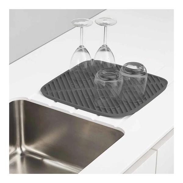 Joseph Joseph, Flume Grey Dish Draining Mat, 85089
