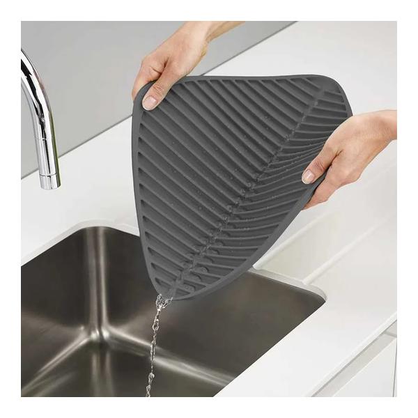 Joseph Joseph, Flume Grey Dish Draining Mat, 85089