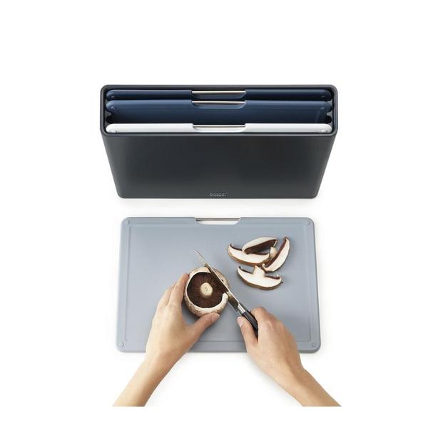 Joseph Joseph, Folio 4-piece Grey Chopping Board Set Large, 60184