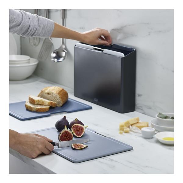 Joseph Joseph, Folio 4-piece Grey Chopping Board Set Large, 60184