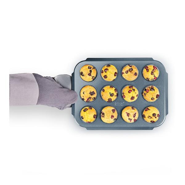 Joseph Joseph, Nest™ Bake Non-Stick 12 Cup Blue Muffin Tray, 45072