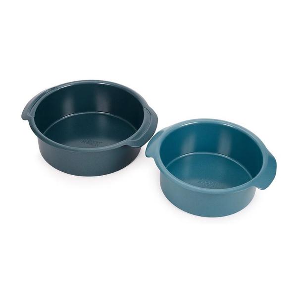 Joseph Joseph, Nest™ Bake Non-Stick 2-piece Blue Round Cake Tin Set, 45068