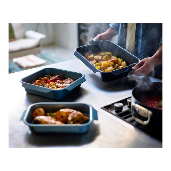 Joseph Joseph, Nest Oven Non-stick Medium Blue Roasting Tray, 45062
