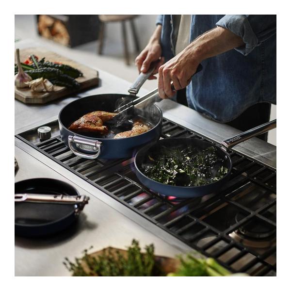 Joseph Joseph, Space Folding Handle Ceramic Non-stick 24cm Blue Frying Pan, 45041