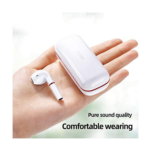 Joyroom JR-T06 mini TWS Earphones Bluetooth 5.0 Touch Control Wireless Stereo Headset In-ear Earbuds with Mic HIFI Tone